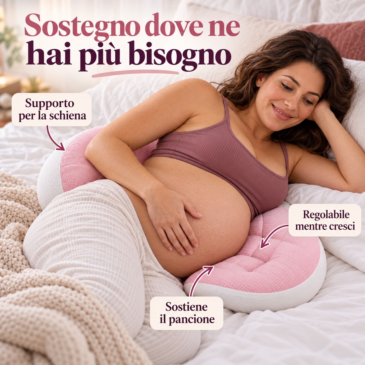 Luna Mamma Cuscino gravidanza