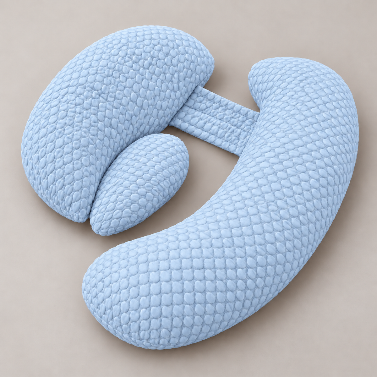 Cuscino corpo blu Luna Mamma