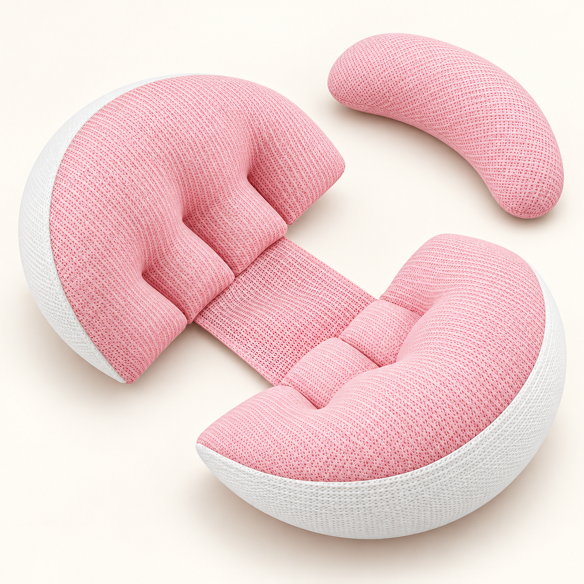 Cuscino compatto rosa Luna Mamma